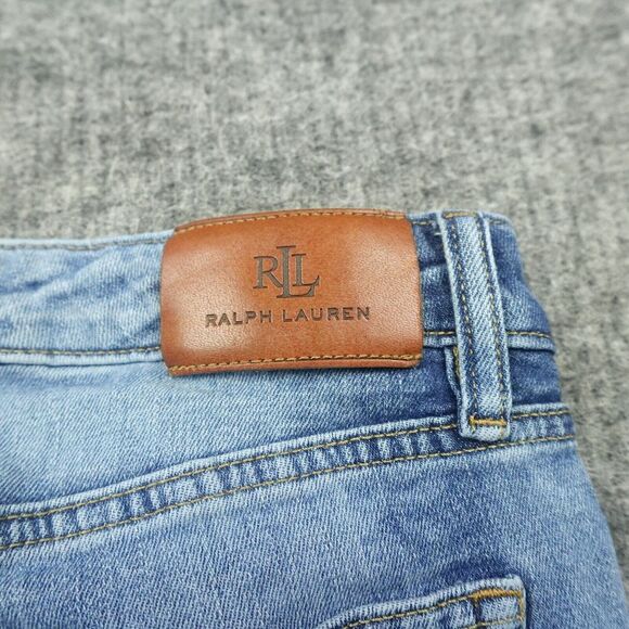Ralph Lauren Jeans Womens 6 Blue Denim Skinny Ankle Coastal Wash Premier Casual- - Picture 4 of 12